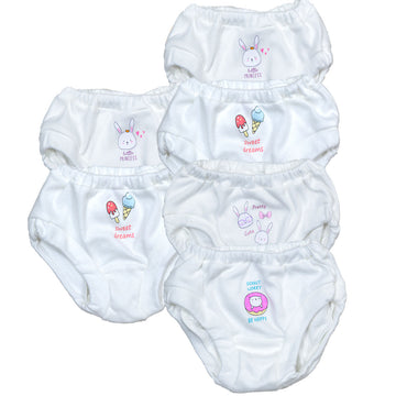 6 Pack of Panties for Babies