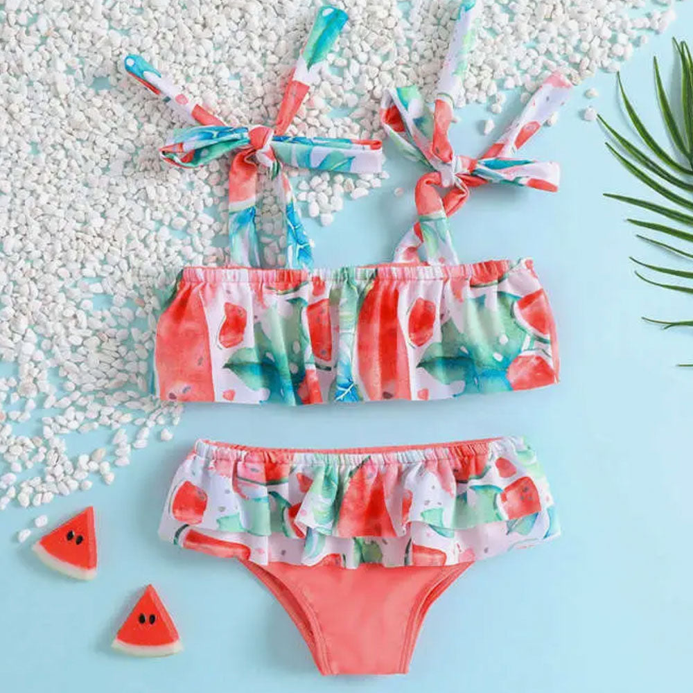 Girls Two Piece Swimsuit