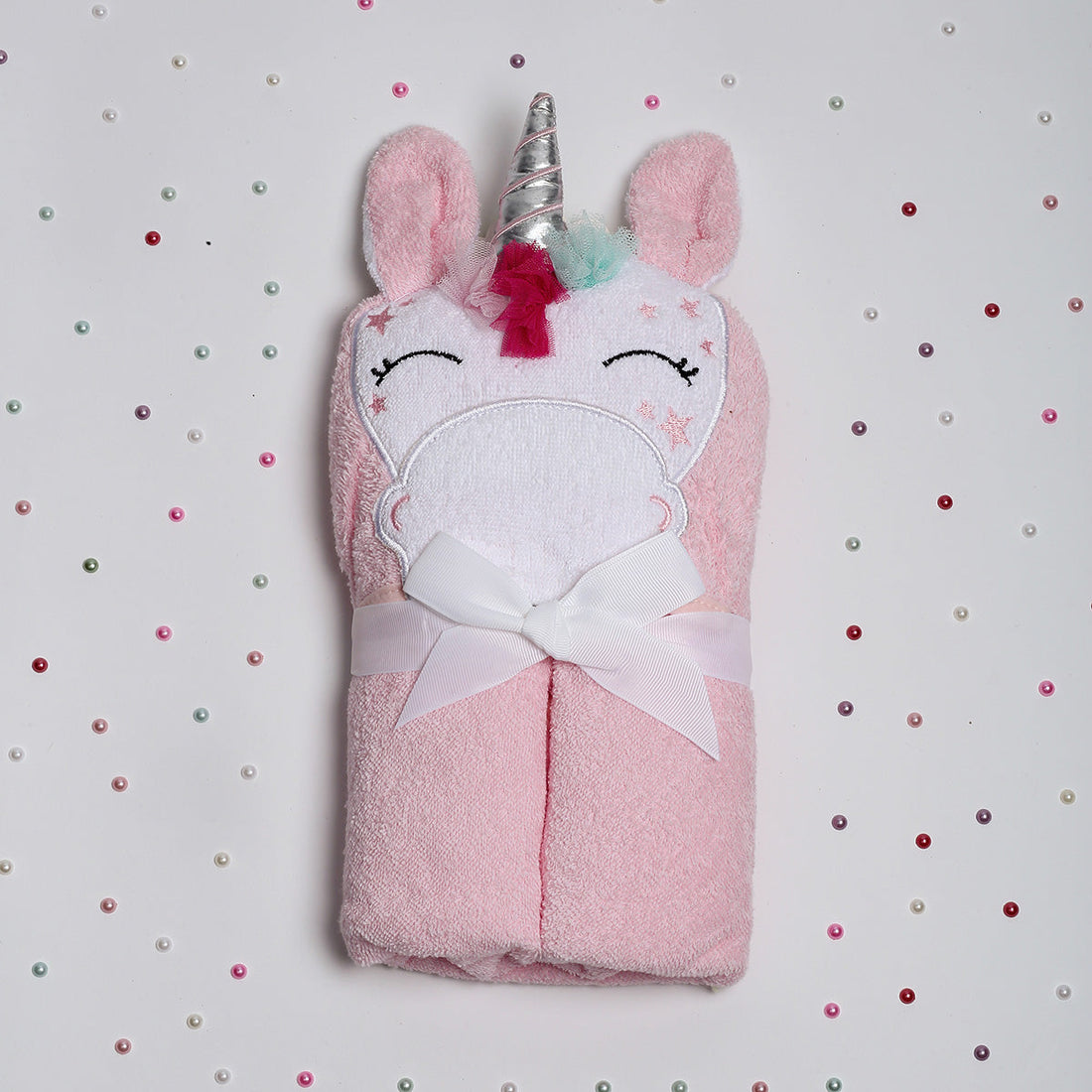 Animal Face Hooded Towel