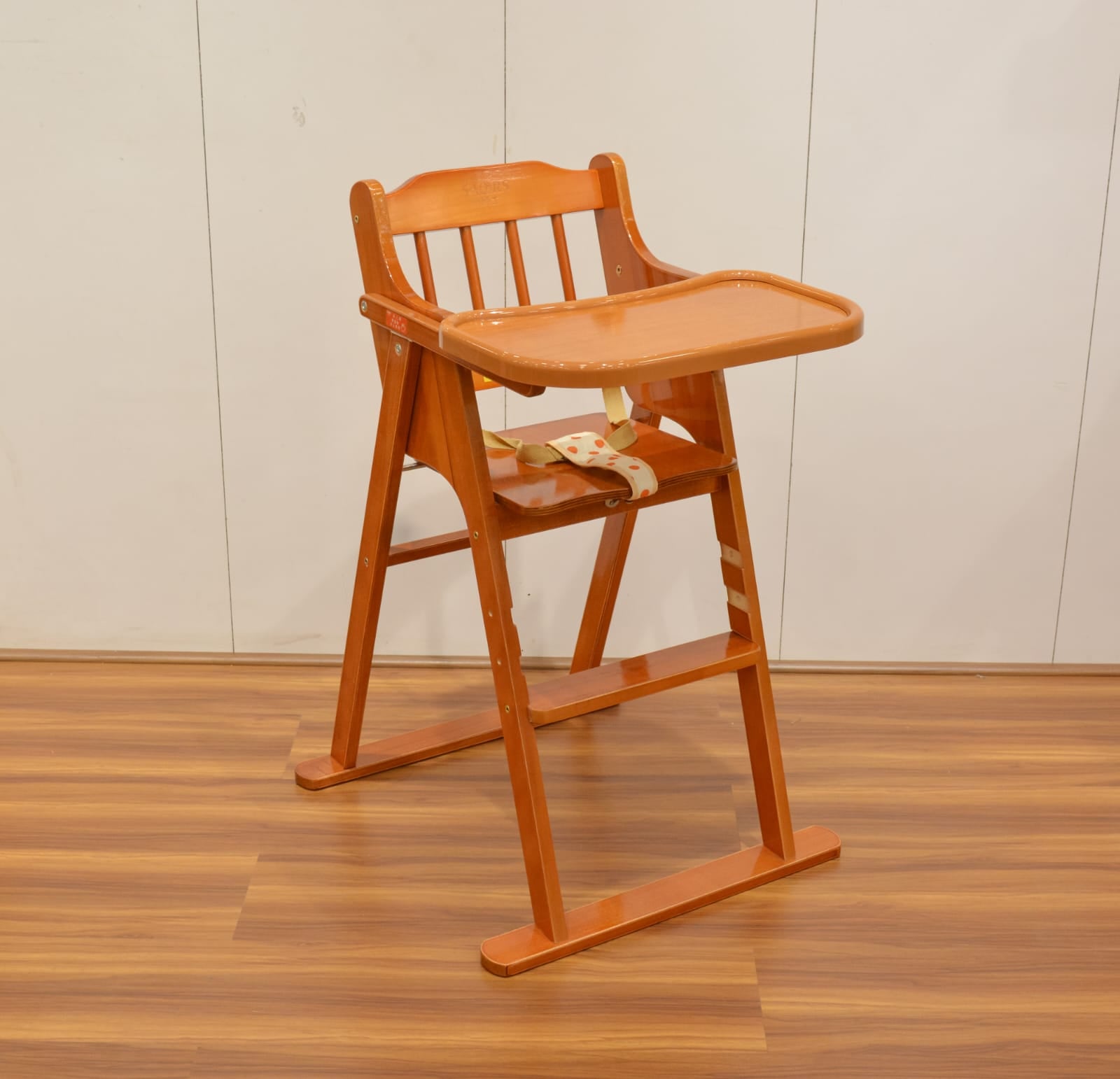 Wooden Foldable Baby Dinning High Chair