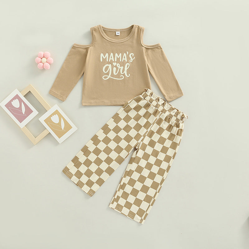 Mama's Girl T - Shirts + Pants Set