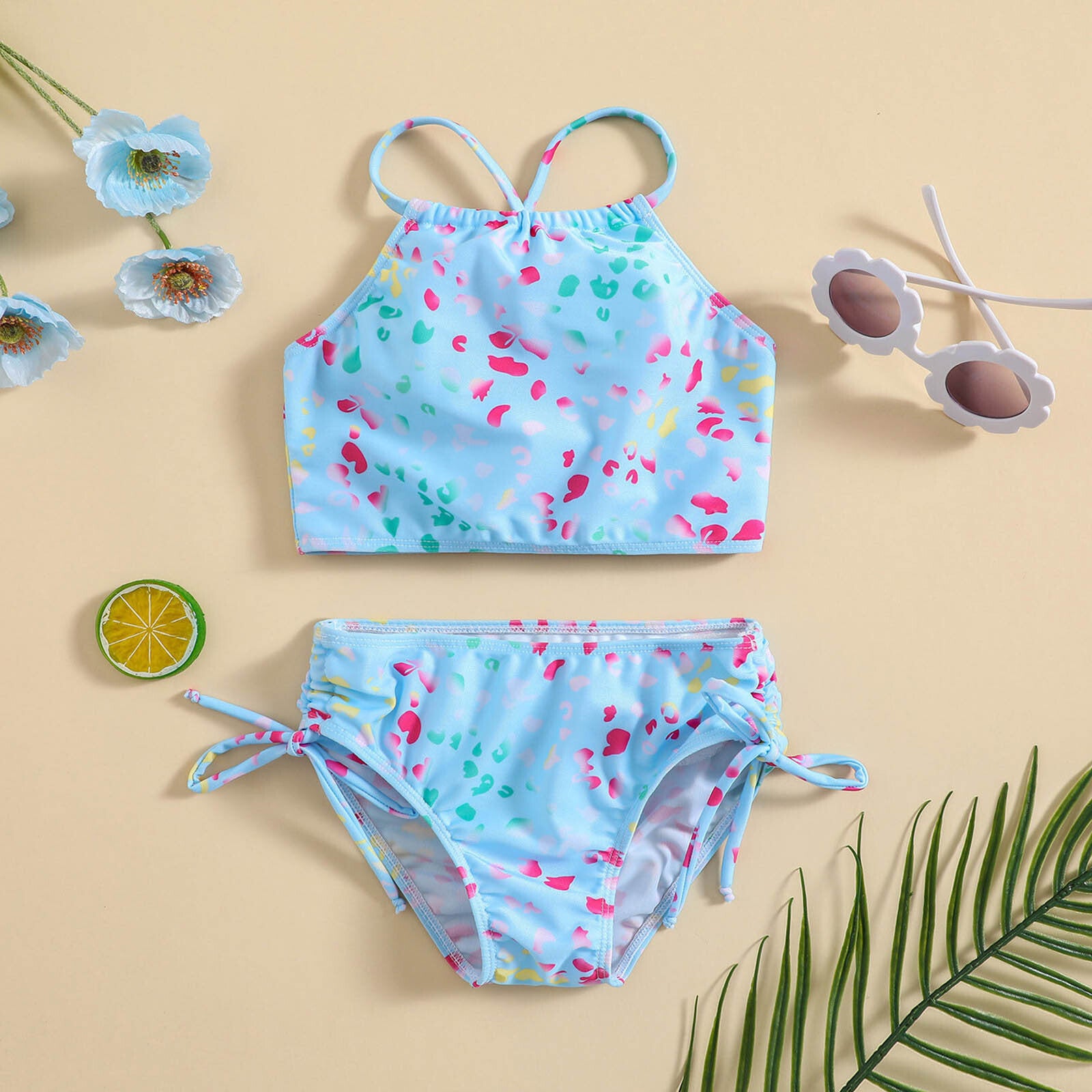 Girls Two Pieces Swimsuit