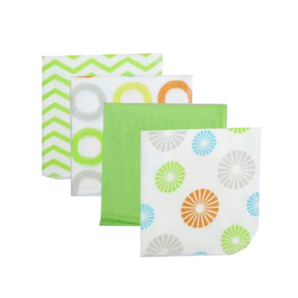 4 Piece Baby Washcloths