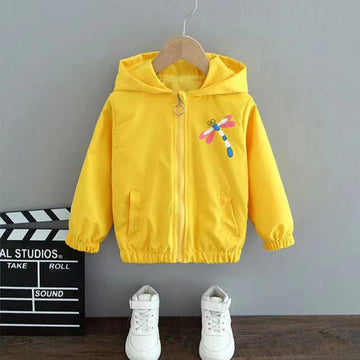 Cartoon Hooded Zipper Jacket