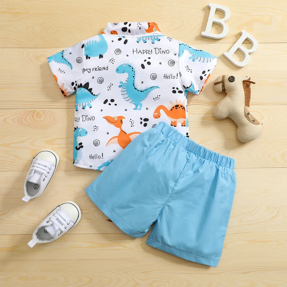 Printed Boy Shorts Set