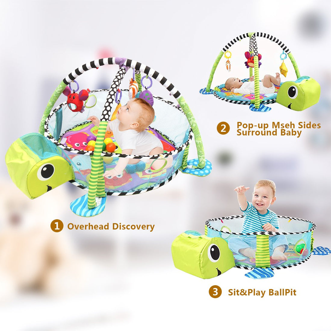 3 in 1 Baby Play Gym