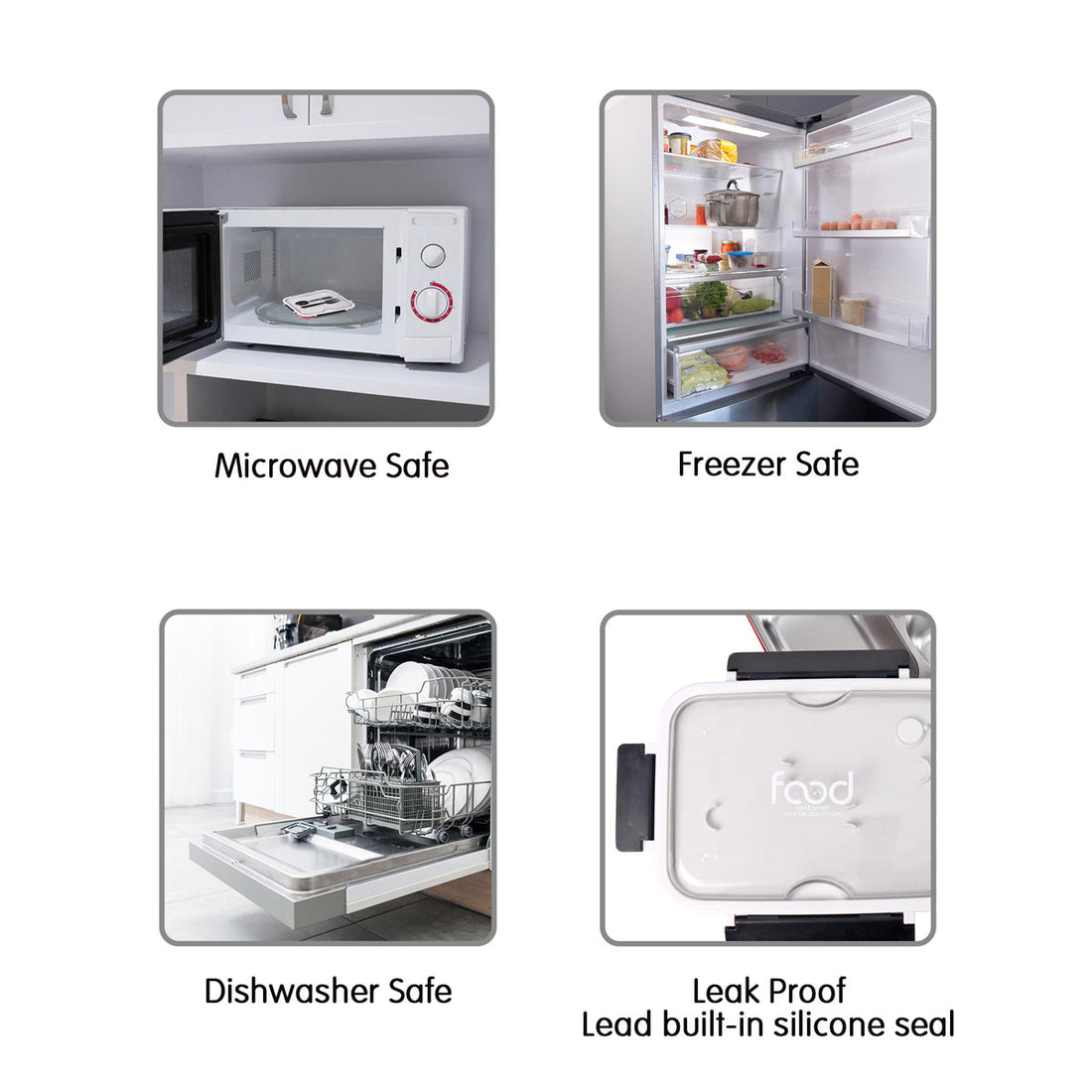 Stainless Steel Lunch Box for Kids with Fork and Spoon