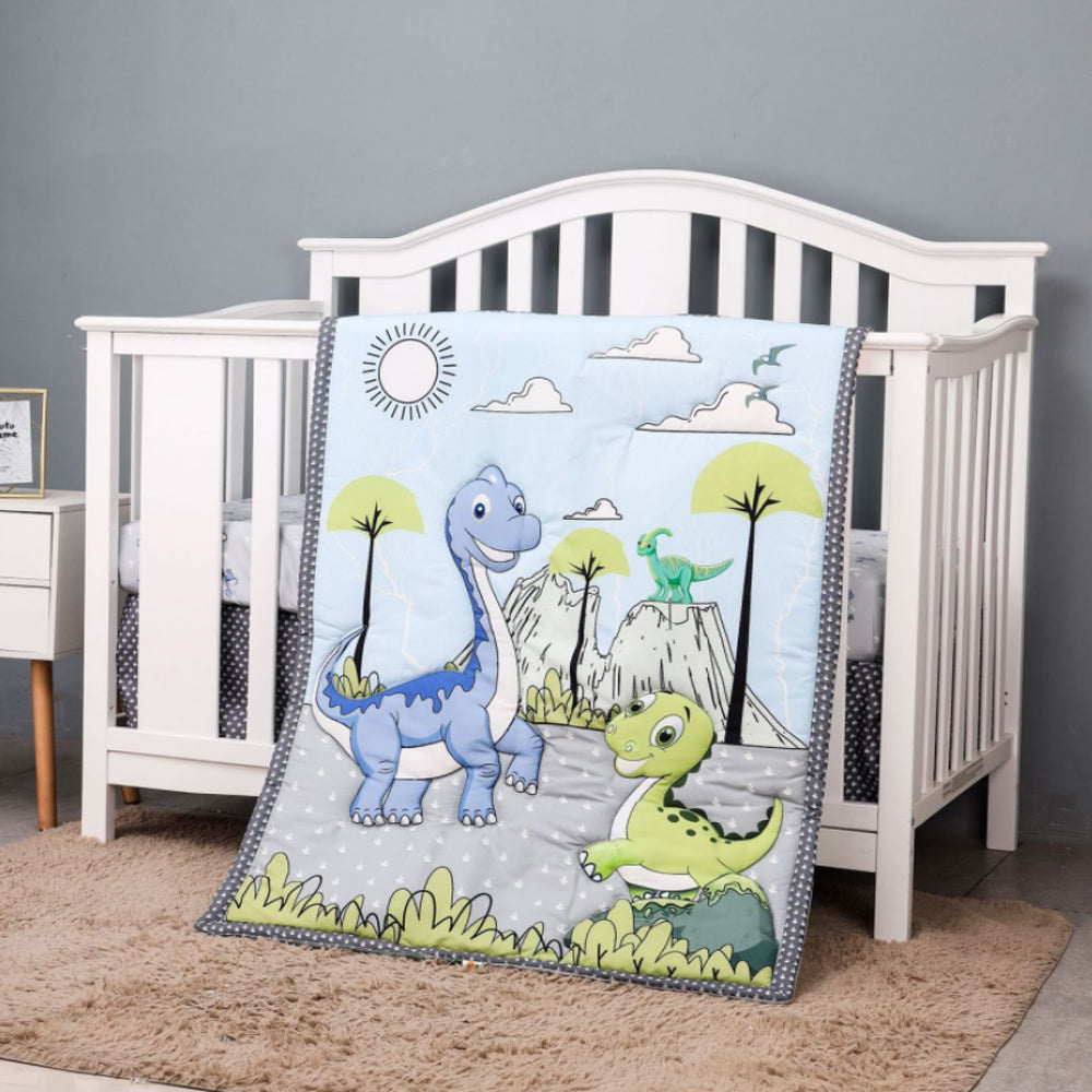 Cotton Crib Bedding Set/ Cot Set - Pack of 7