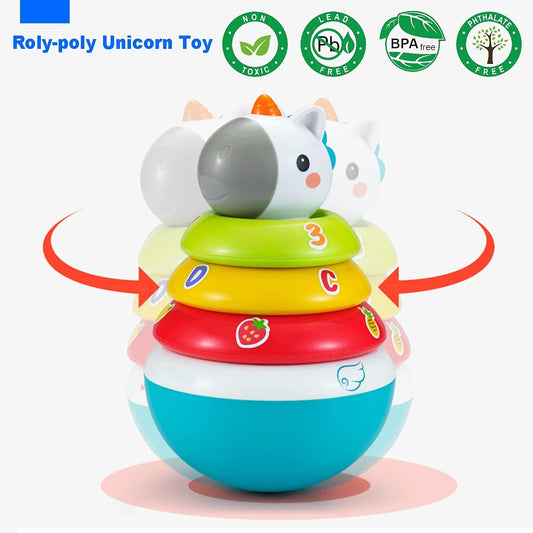 Roly Poly Stacker Rattle Toy