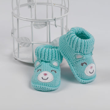 Knitted Baby Booties/Socks - Newborn