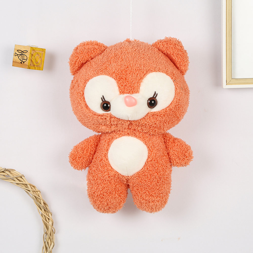 Peach Teddy Bear Soft Toy