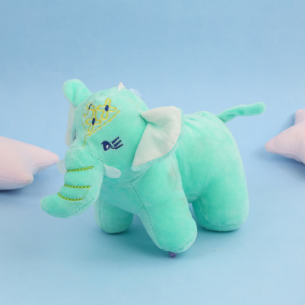 Green Elephant Soft Toy