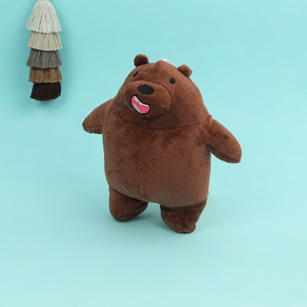 Cute Grizzly Bear Soft Toy