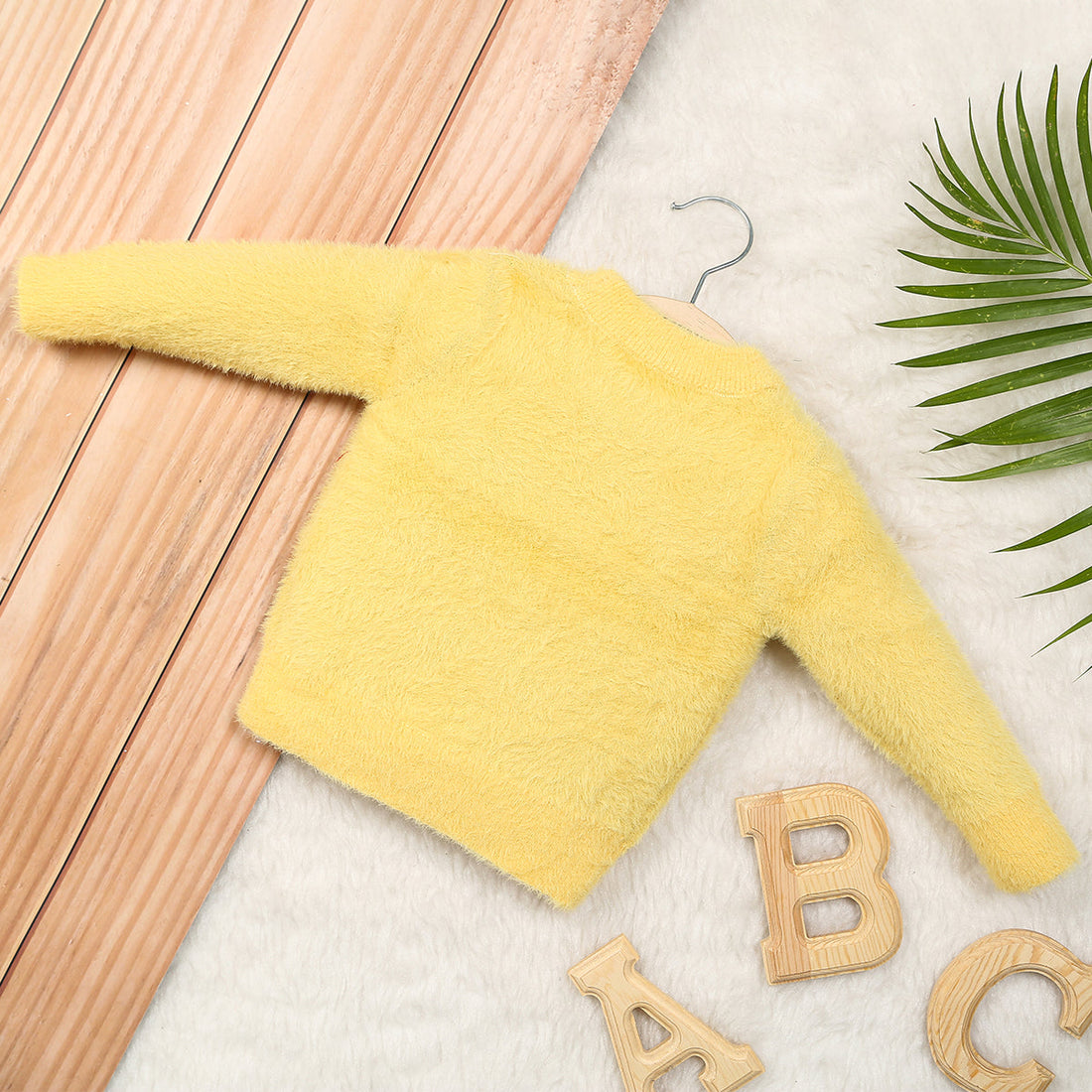 Long-sleeve Fluffy Fleece Sweater