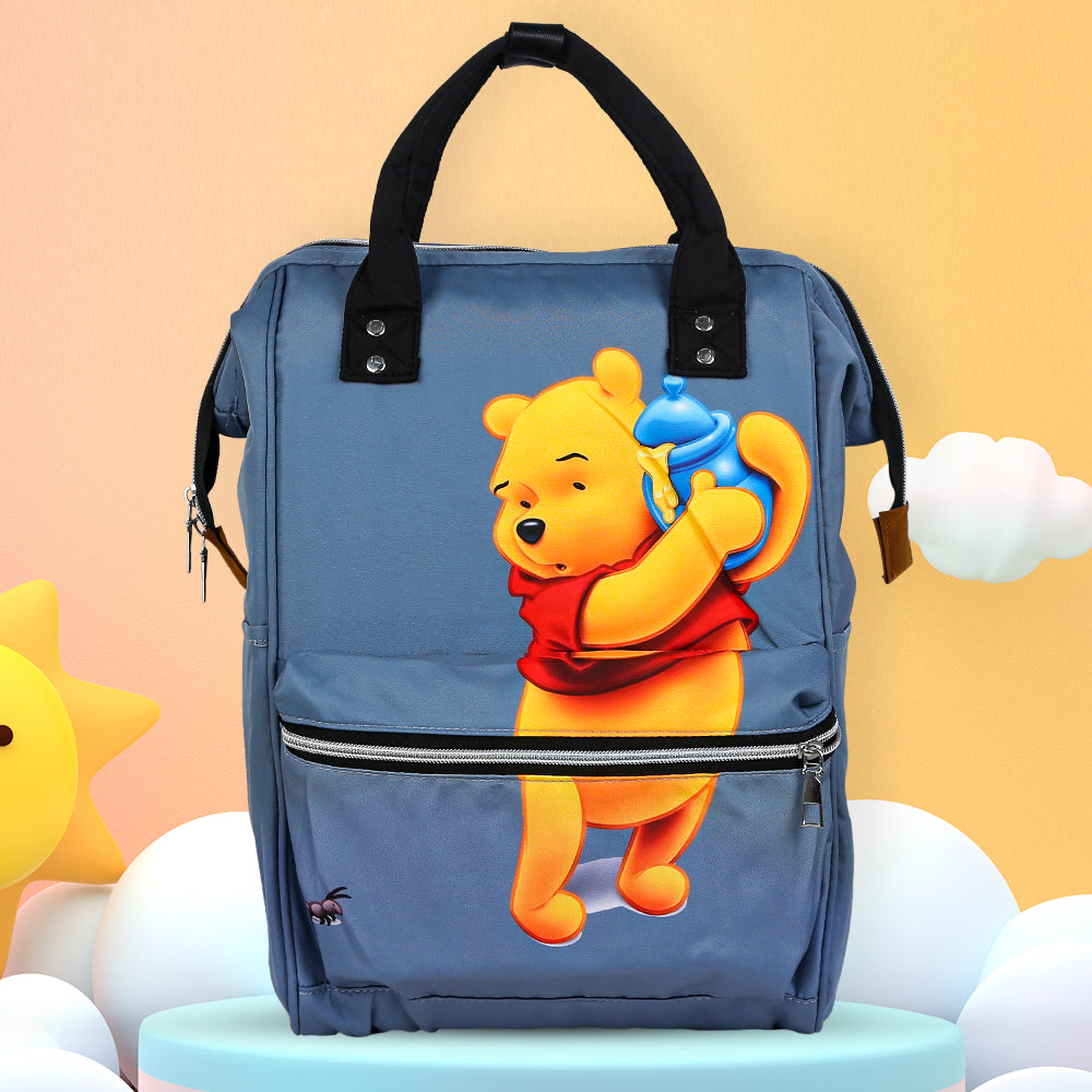 Pooh Printed Diaper Bag