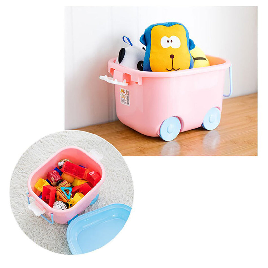 Multi Purpose Storage Box with Wheels - Large