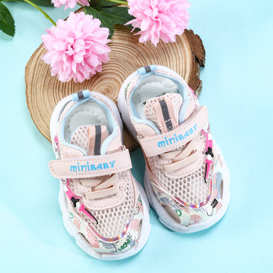 Girls Breathable Soft Sole Mesh Shoes