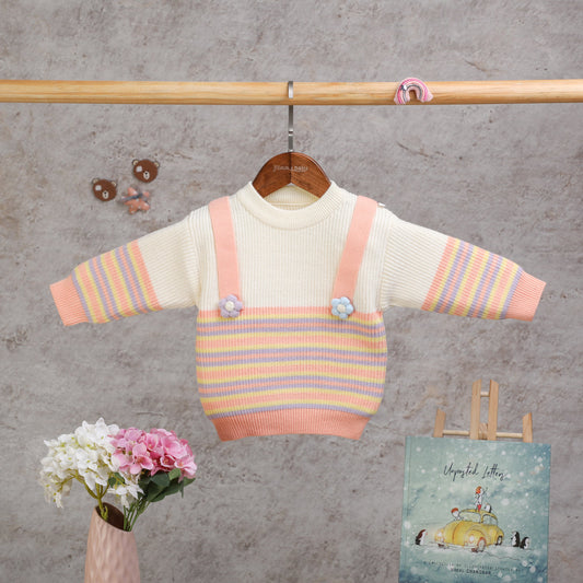 Striped Girls Sweater