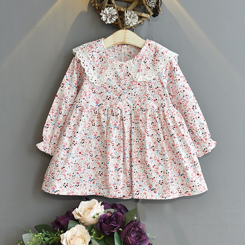 Full Sleeve Princess Floral Frock