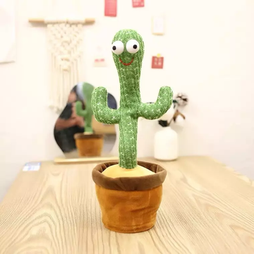 Dancing Cactus with Music and Recording