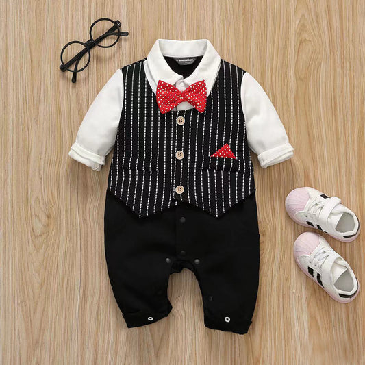 Baby Formals with Waist Coat and Bow Tie